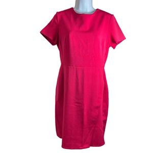 TopShop Fitted Pink Dress Size 8